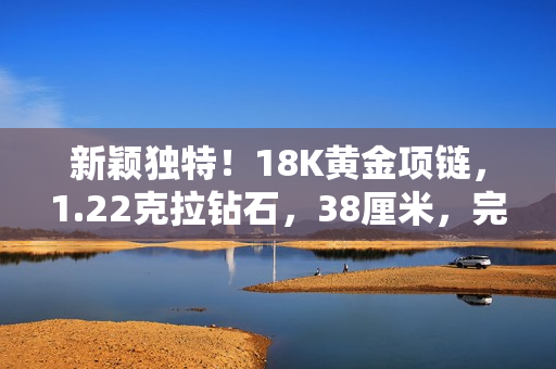 新颖独特！18K黄金项链，1.22克拉钻石，38厘米，完美展现时尚品味