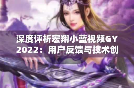 深度评析宏翔小蓝视频GY2022:用户反馈与技术创新的完美结合 深度评析宏翔小蓝视频GY2022:用户反馈与技术创新的完美结合