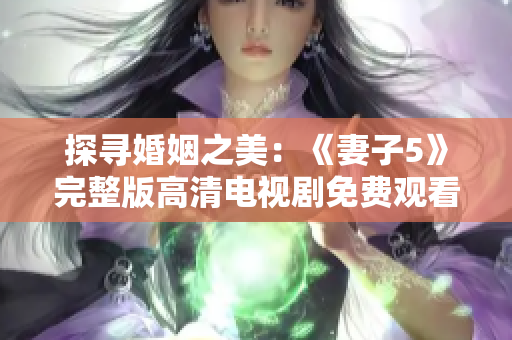 探寻婚姻之美：《妻子5》完整版高清电视剧免费观看