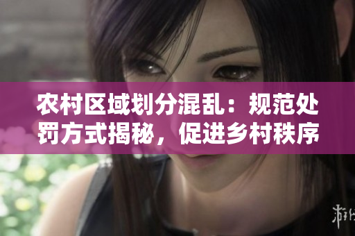 农村区域划分混乱：规范处罚方式揭秘，促进乡村秩序稳定