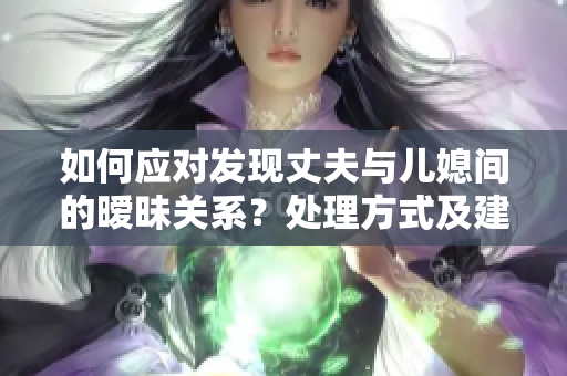如何应对发现丈夫与儿媳间的暧昧关系?处理方式及建议! 如何应对发现丈夫与儿媳间的暧昧关系?处理方式及建议!