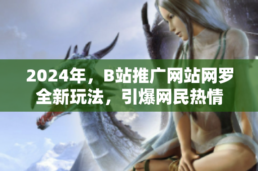 2024年，B站推广网站网罗全新玩法，引爆网民热情