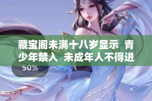 藏宝阁未满十八岁显示  青少年禁入  未成年人不得进入藏宝阁  未成年人访问限制