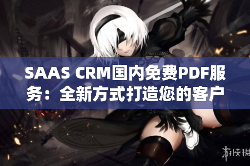 SAAS CRM国内免费PDF服务：全新方式打造您的客户关系管理系统